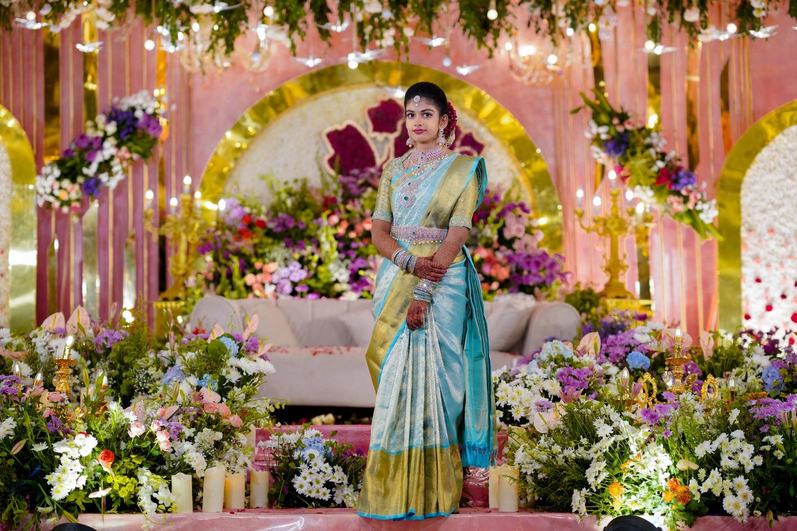 Bellamkonda Sai Sreenivas' Hyderabad Reception Features Design By Raja's Grand Aesthetic