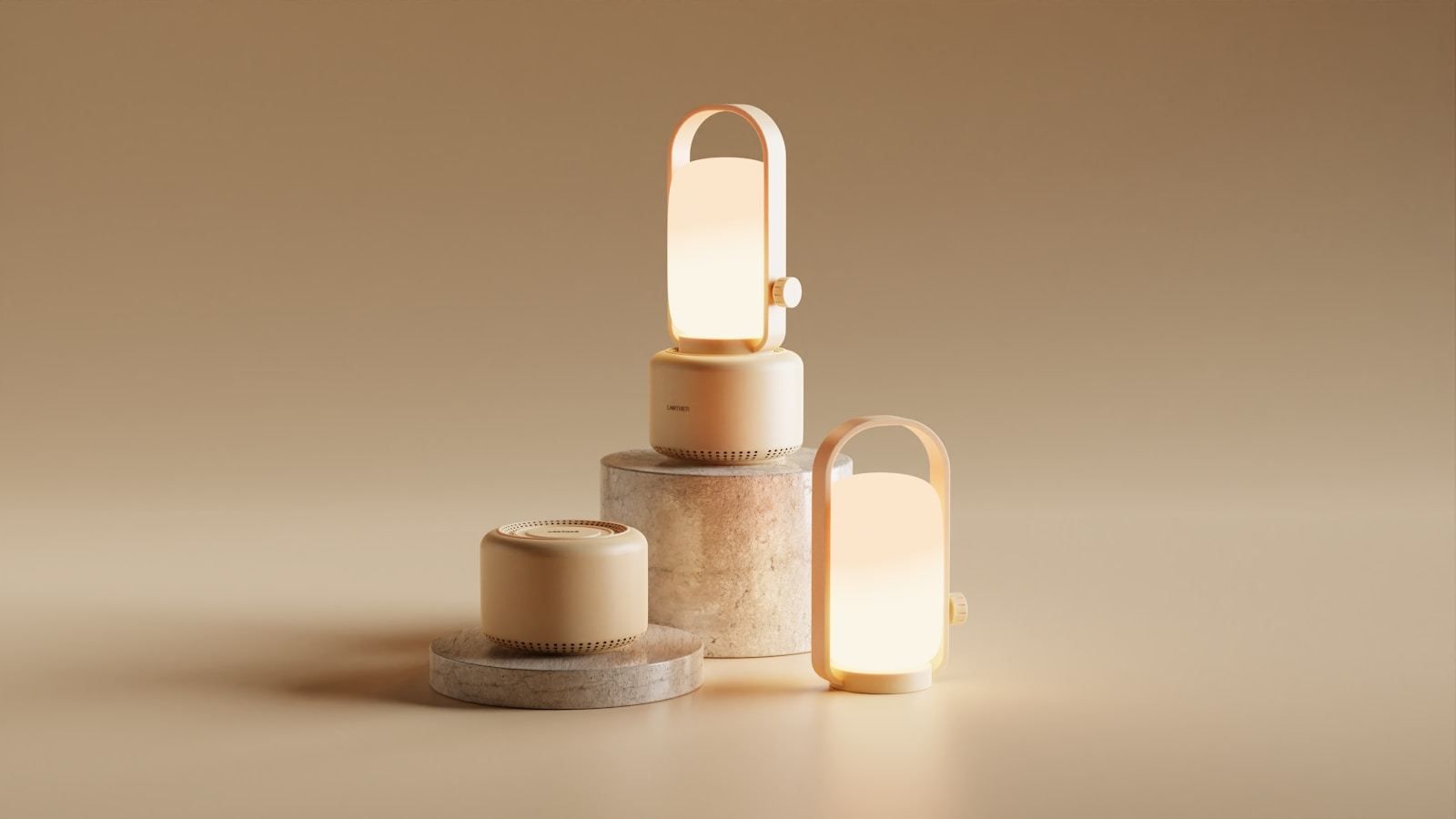 Byunggwon Na ALIT Lamp Features Removable Slip-Cast Ceramic Shades